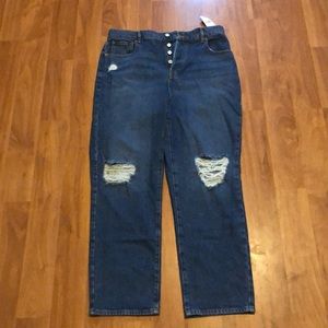 Pacsun High Rise Straight Jeans